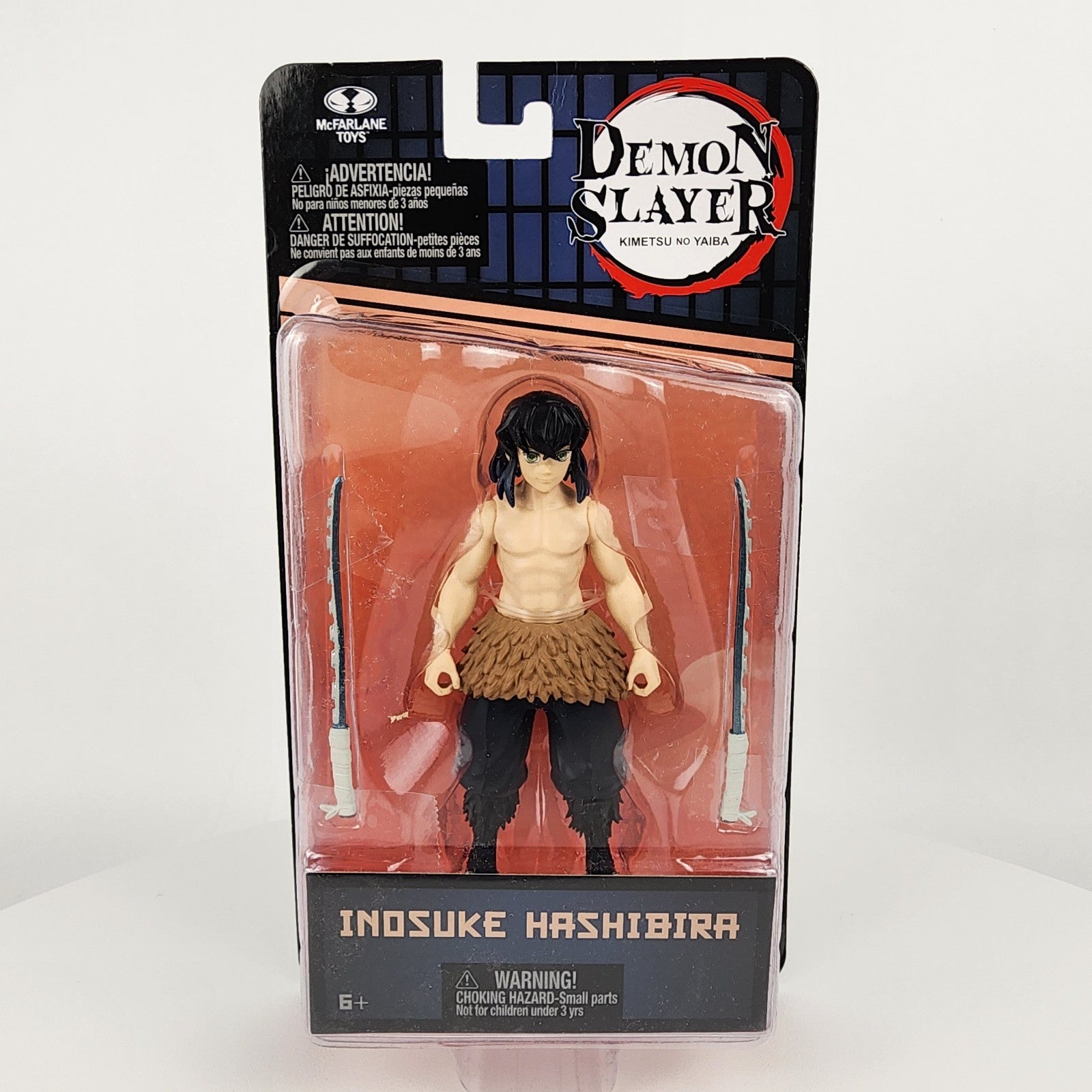 Demon Slayer Inosuke Hashibira 5” Figure – McFarlane Toys – Unmasked – Anime USA