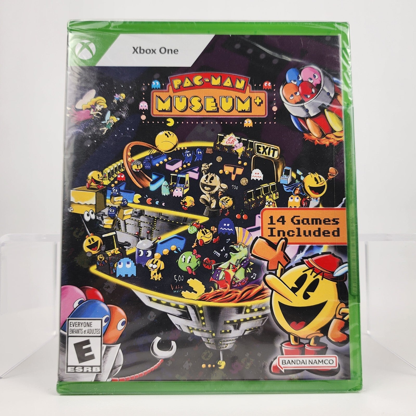 PAC-MAN MUSEUM+ Xbox One (2022) - 14 Games - NEW & Factory Sealed