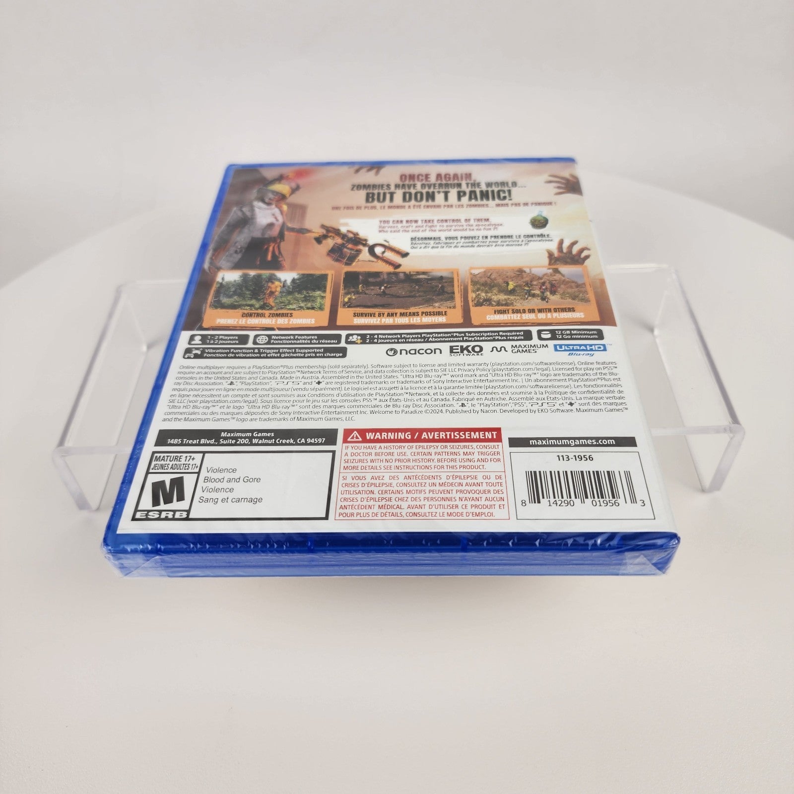 Welcome to Paradize (PS5) NEW Sealed | US Retail | Zombie Survival Co-op Action
