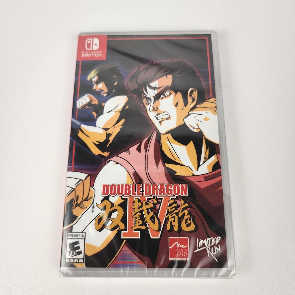 Double Dragon IV Nintendo Switch - Limited Run #107 - Brand New Sealed