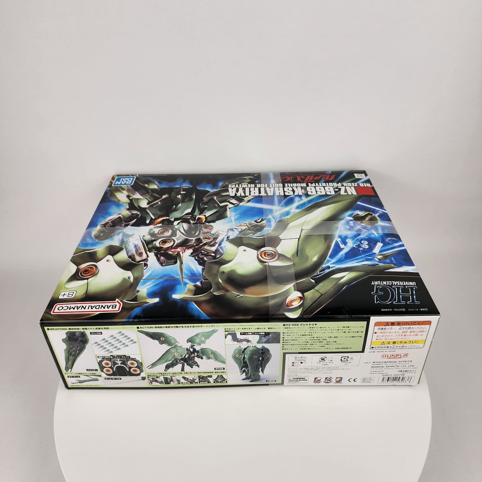 Bandai HGUC NZ-666 Kshatriya Gundam Unicorn Model Kit 1/144 Scale #99 USA