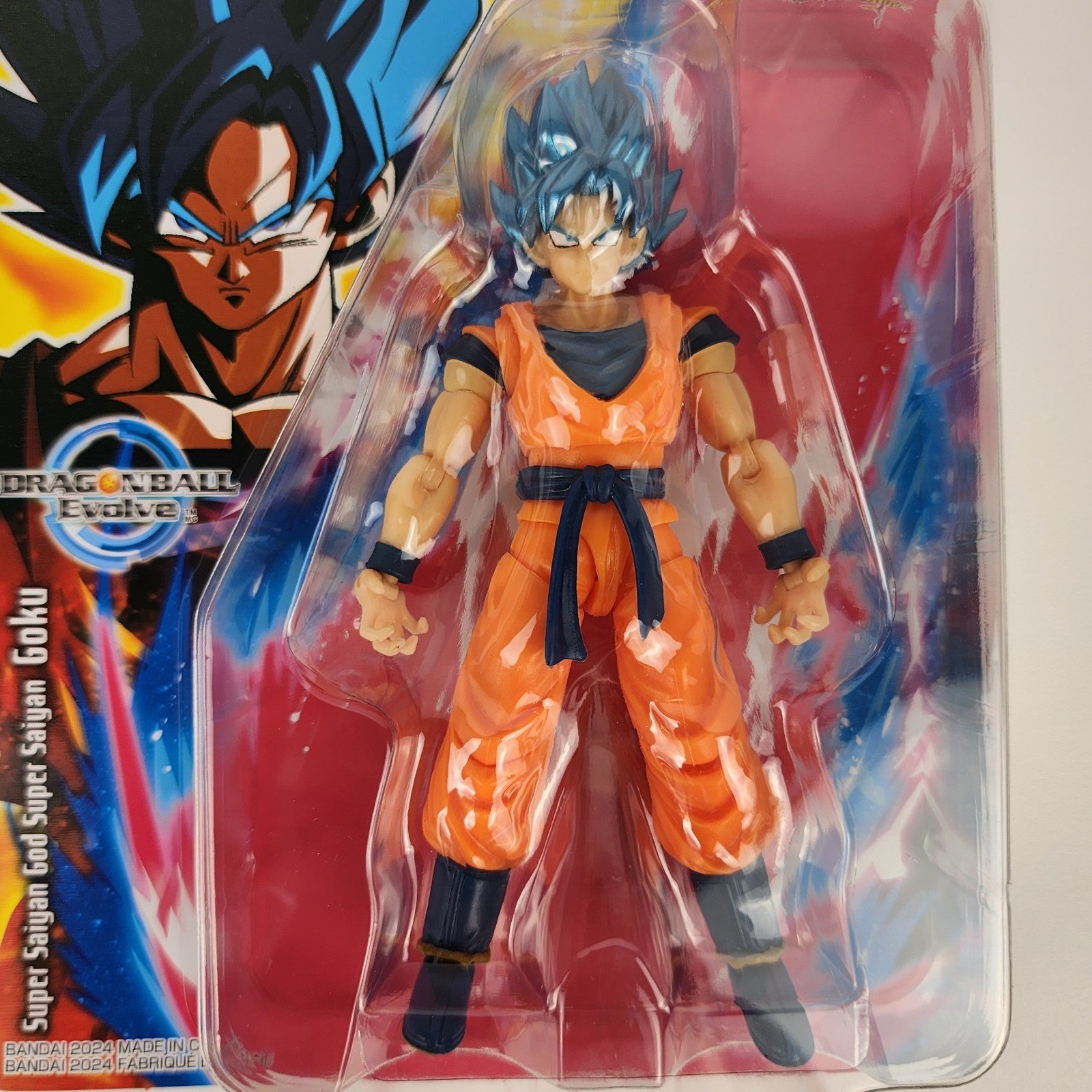 Bandai Dragon Ball Super Evolve 5" Super Saiyan Blue Goku Action Figure