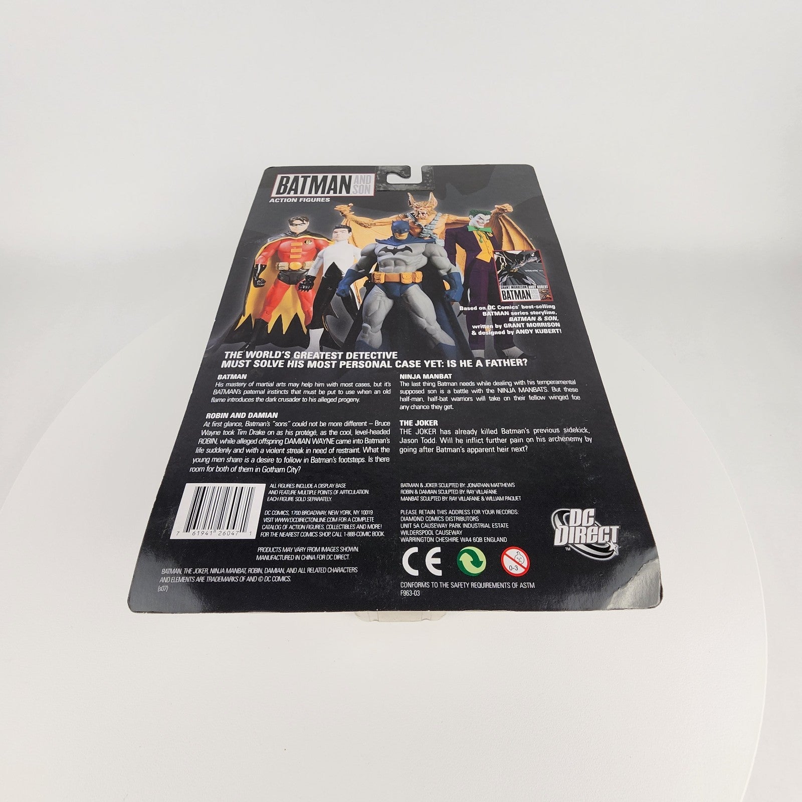 Batman and Son The Joker DC Direct Action Figure 2007 New Sealed Collector