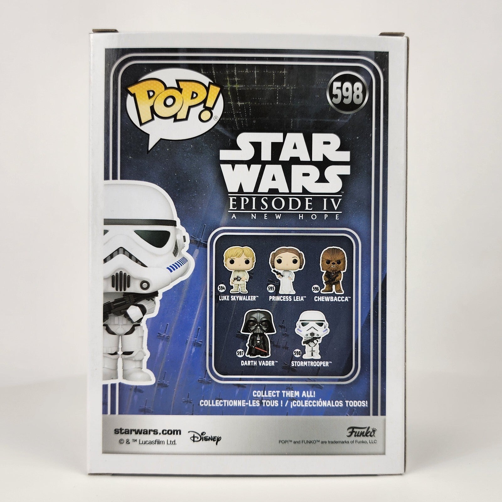 Funko POP! Star Wars Stormtrooper #598 Bobble-Head Vinyl Figure - New