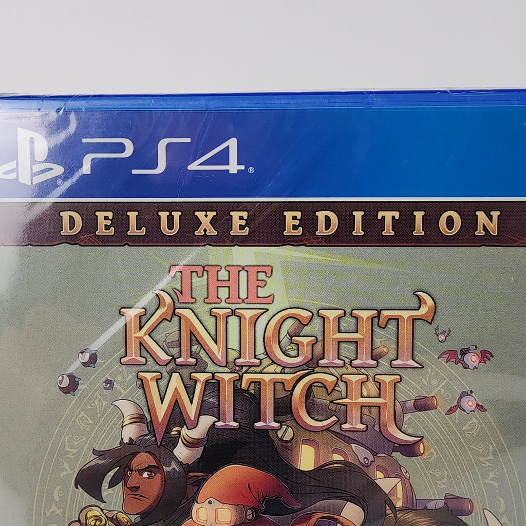 The Knight Witch Deluxe Edition PS4 Game - Art Cards + Soundtrack New Sealed