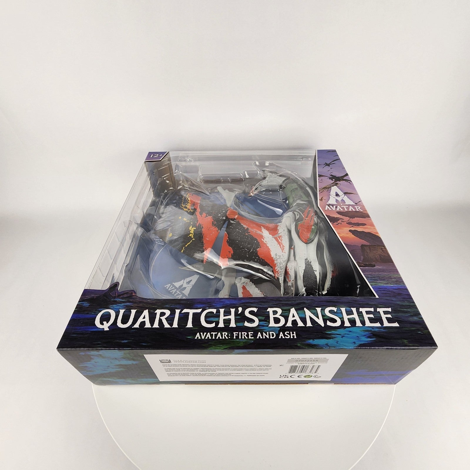Avatar Fire & Ash Quaritch’s Banshee 7" Creature Figure by McFarlane NIB