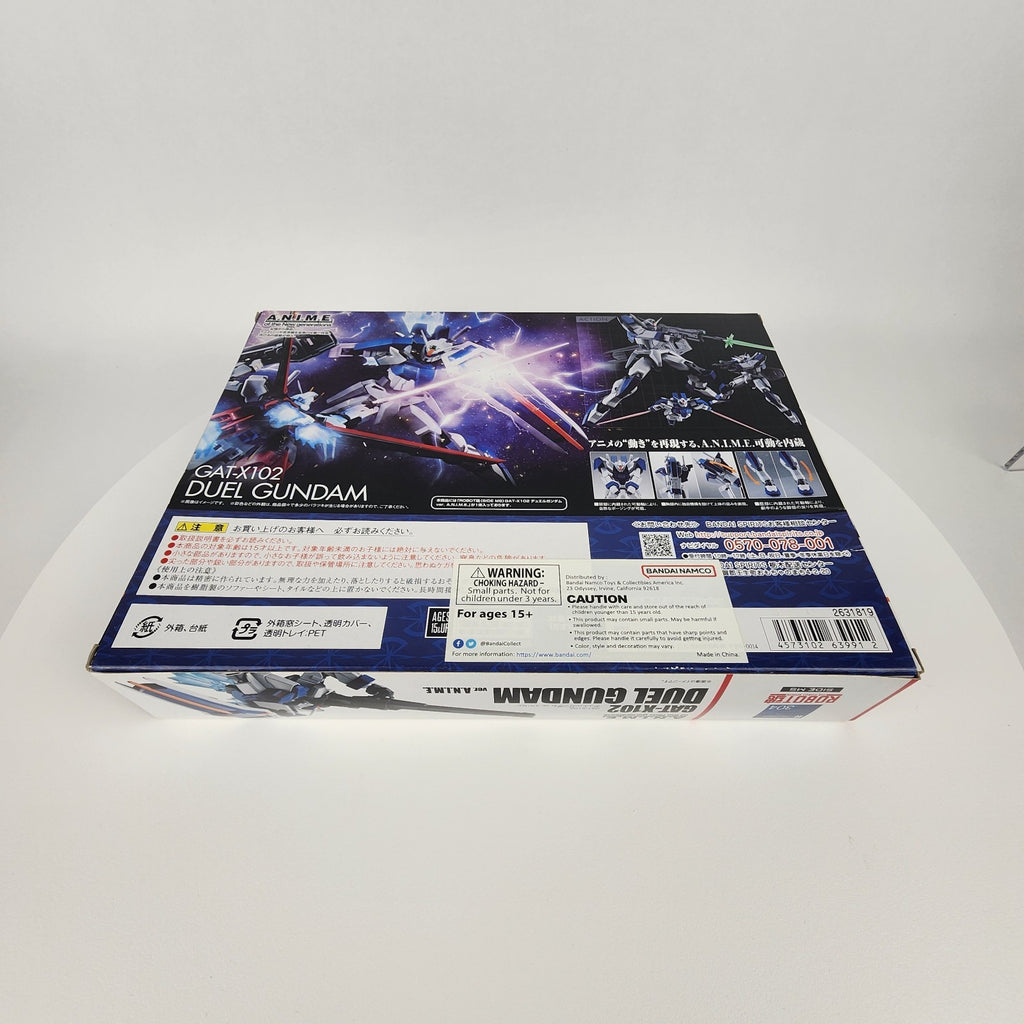 Tamashii Nations Robot Spirits Gundam SEED GAT-X102 Duel Gundam Ver ANIME