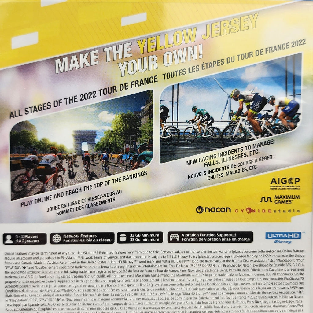 Tour de France 2022 - PlayStation 5 (PS5) Game | New & Sealed | Free Shipping