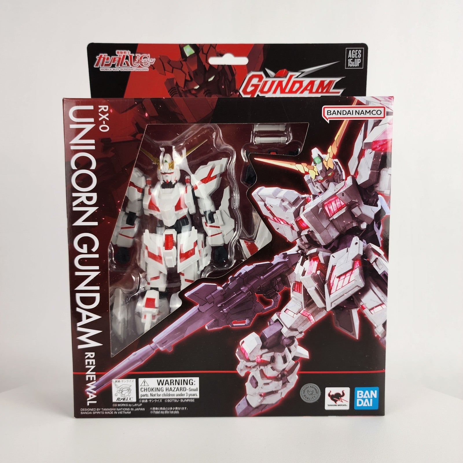 NEW Bandai Tamashii Nations RX-0 Unicorn Gundam Renewal Universe Action Figure