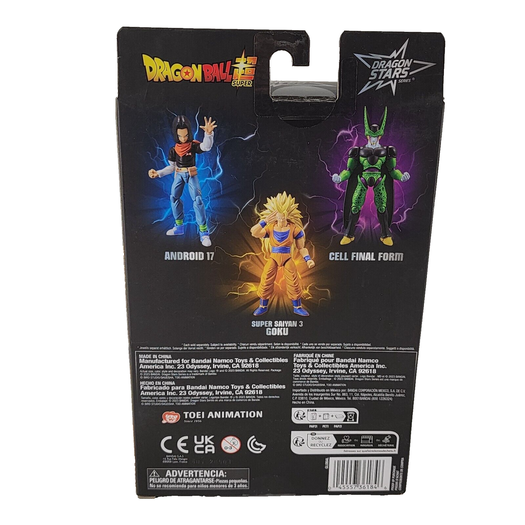Bandai America - Dragon Ball Super Dragon Stars Super Saiyan 3 Goku