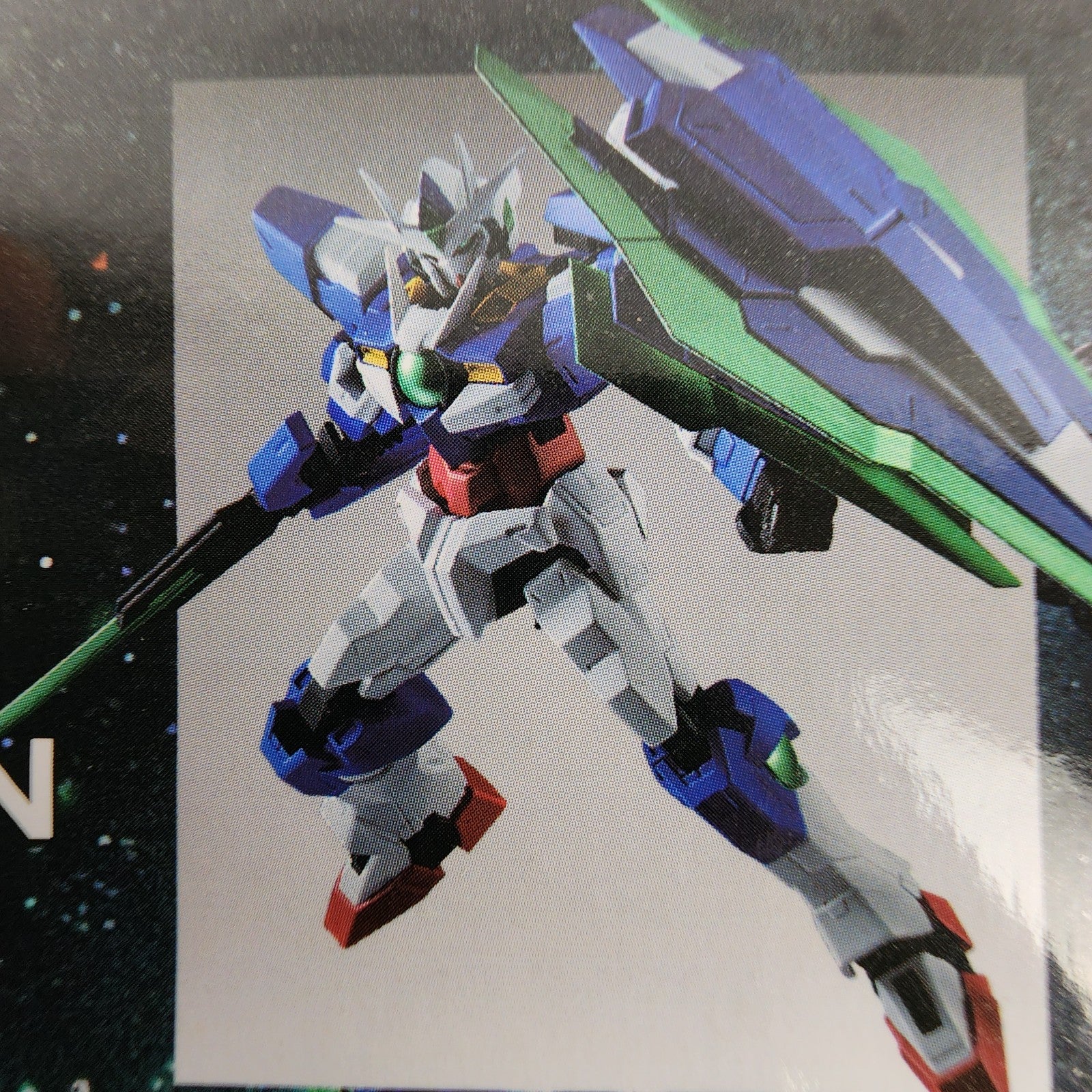 Bandai GU-30 Gundam Universe 00 QAN[T] GNT-0000 Figure Mobile Suit Gundam 00