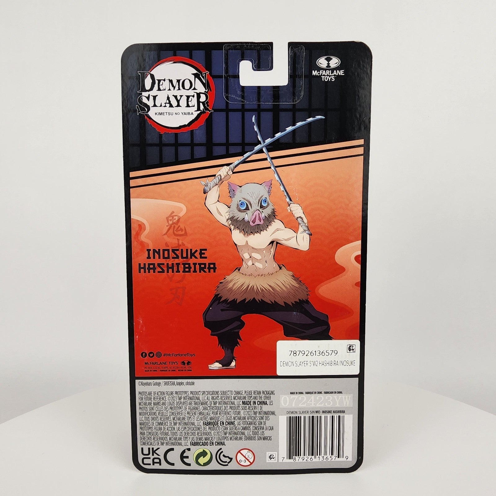 Demon Slayer Inosuke Hashibira 5” Figure – McFarlane Toys – Unmasked – Anime USA