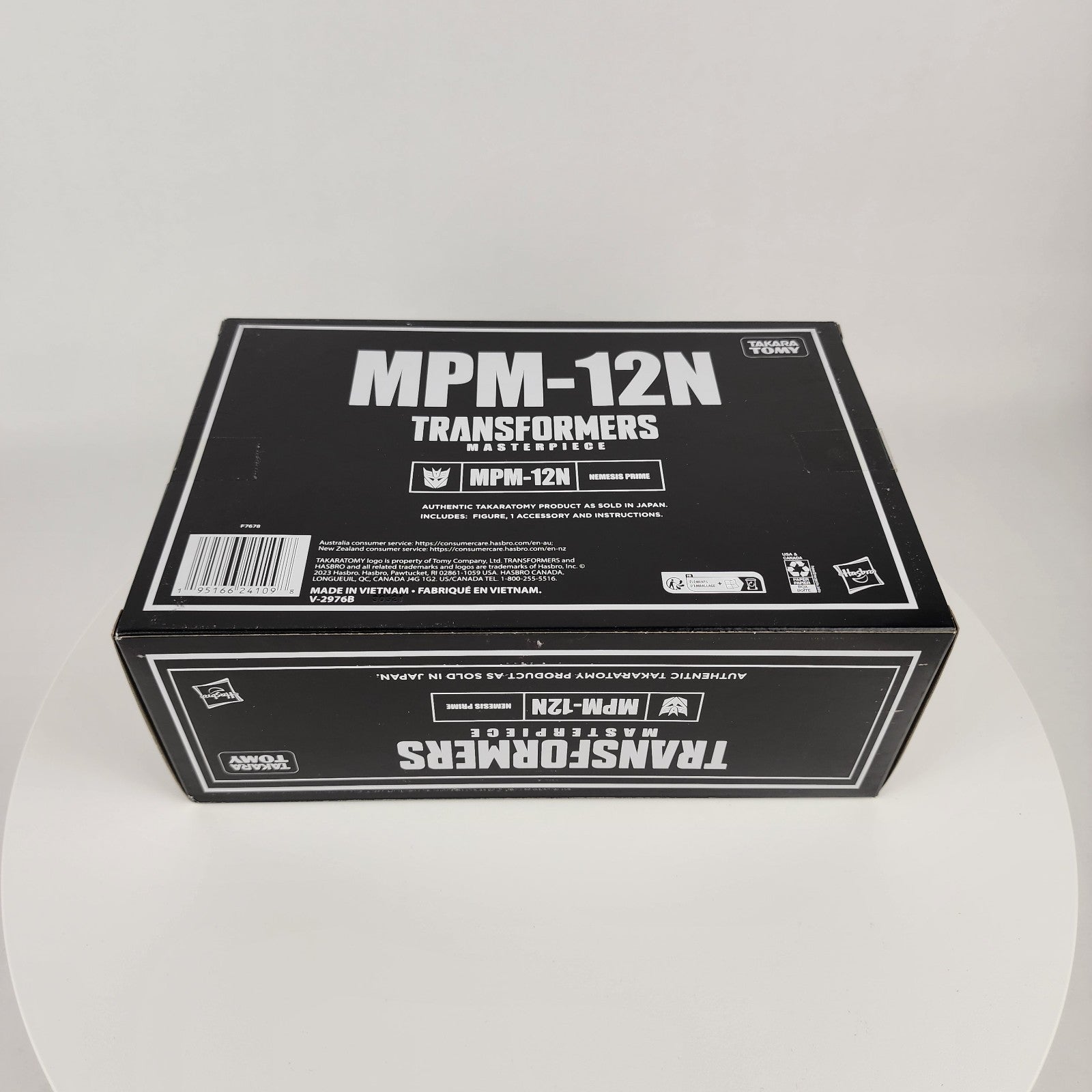 Transformers Masterpiece MPM-12N Nemesis Prime Action Figure Takara Tomy Hasbro