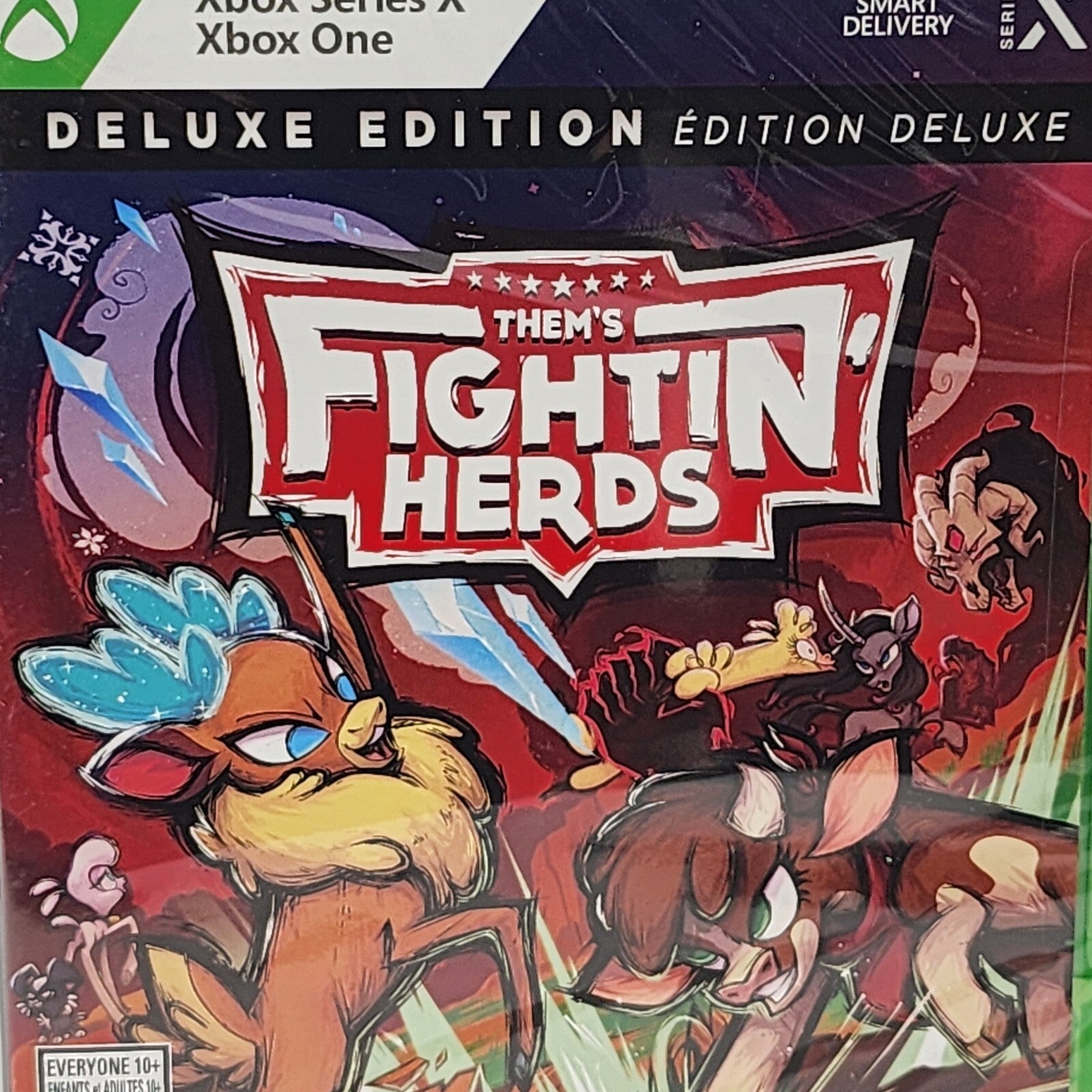 Them’s Fightin’ Herds Deluxe Edition (XSX | XB1) – New Sealed RPG Fighter Game
