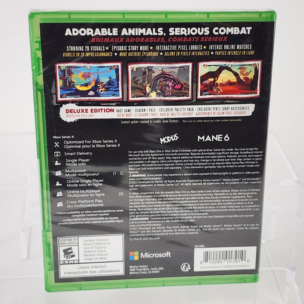 Them’s Fightin’ Herds Deluxe Edition (XSX | XB1) – New Sealed RPG Fighter Game