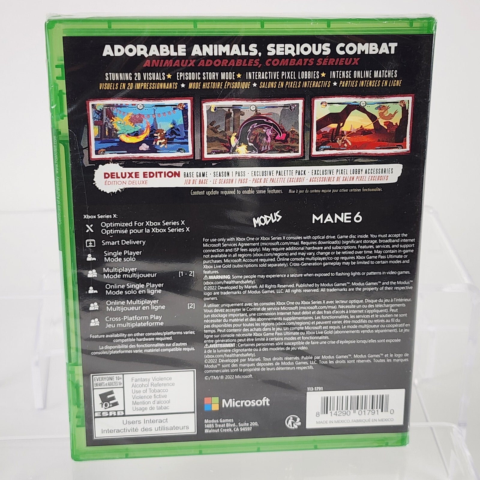 Them’s Fightin’ Herds Deluxe Edition (XSX | XB1) – New Sealed RPG Fighter Game