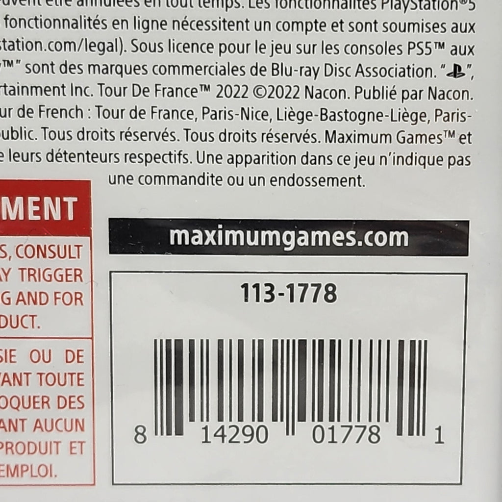 Tour de France 2022 - PlayStation 5 (PS5) Game | New & Sealed | Free Shipping