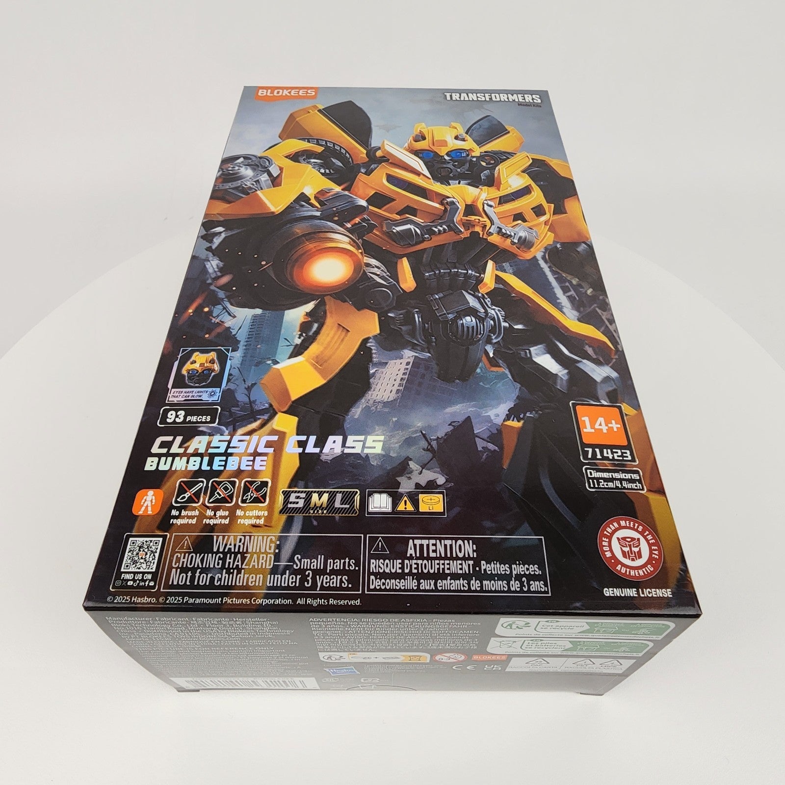 Blokees Transformers Classic Class Bumblebee CC23 Model Kit 93pcs NEW