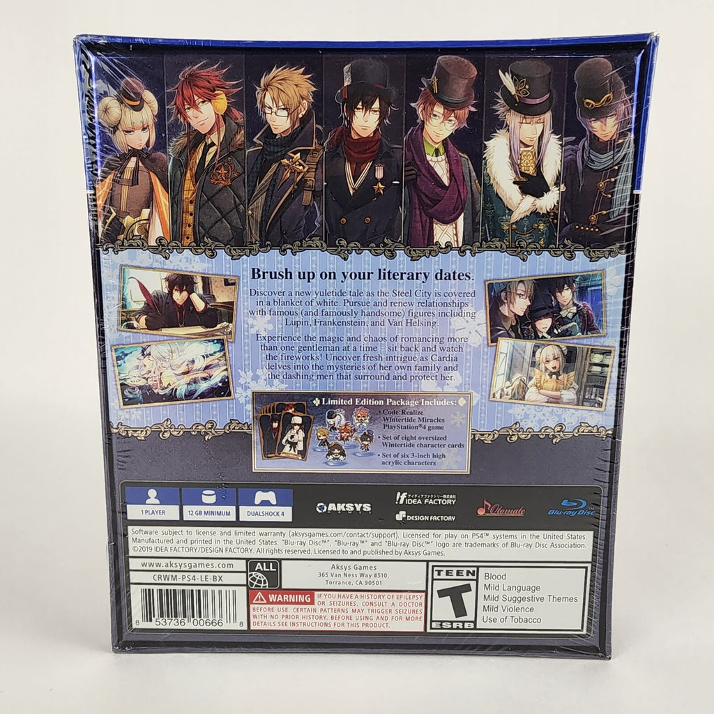 Code: Realize Wintertide Miracles Limited Edition PS4 New Sealed Rare
