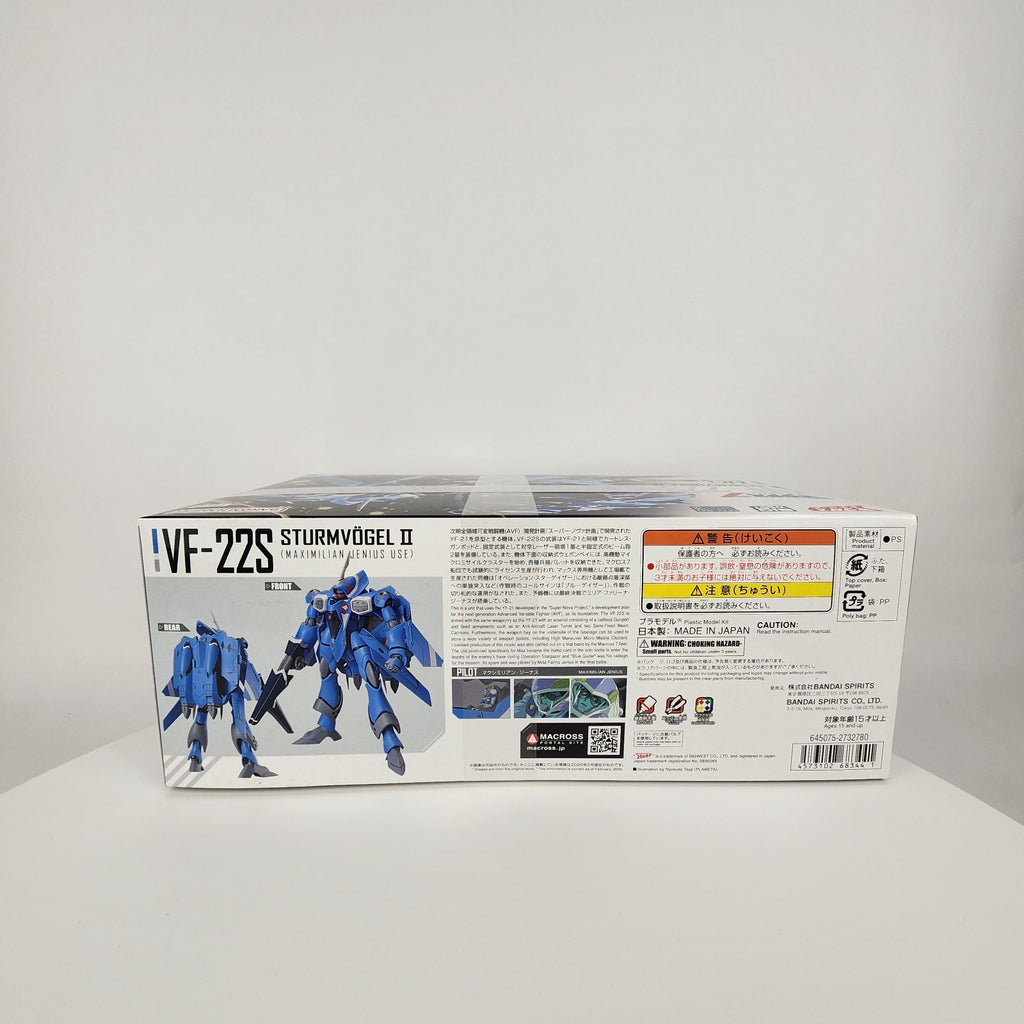 Macross 7 VF-22S Sturmvogel II HG 1/100 Model Kit Bandai Spirits New