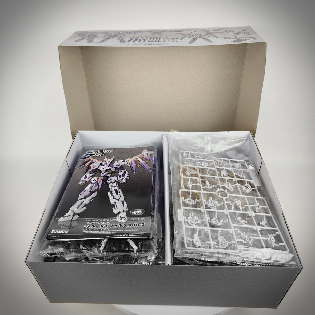 Kotobukiya Frame Arms #035 LX-00 Ray Falx:RE2 1/100 Model Kit Plastic Mecha