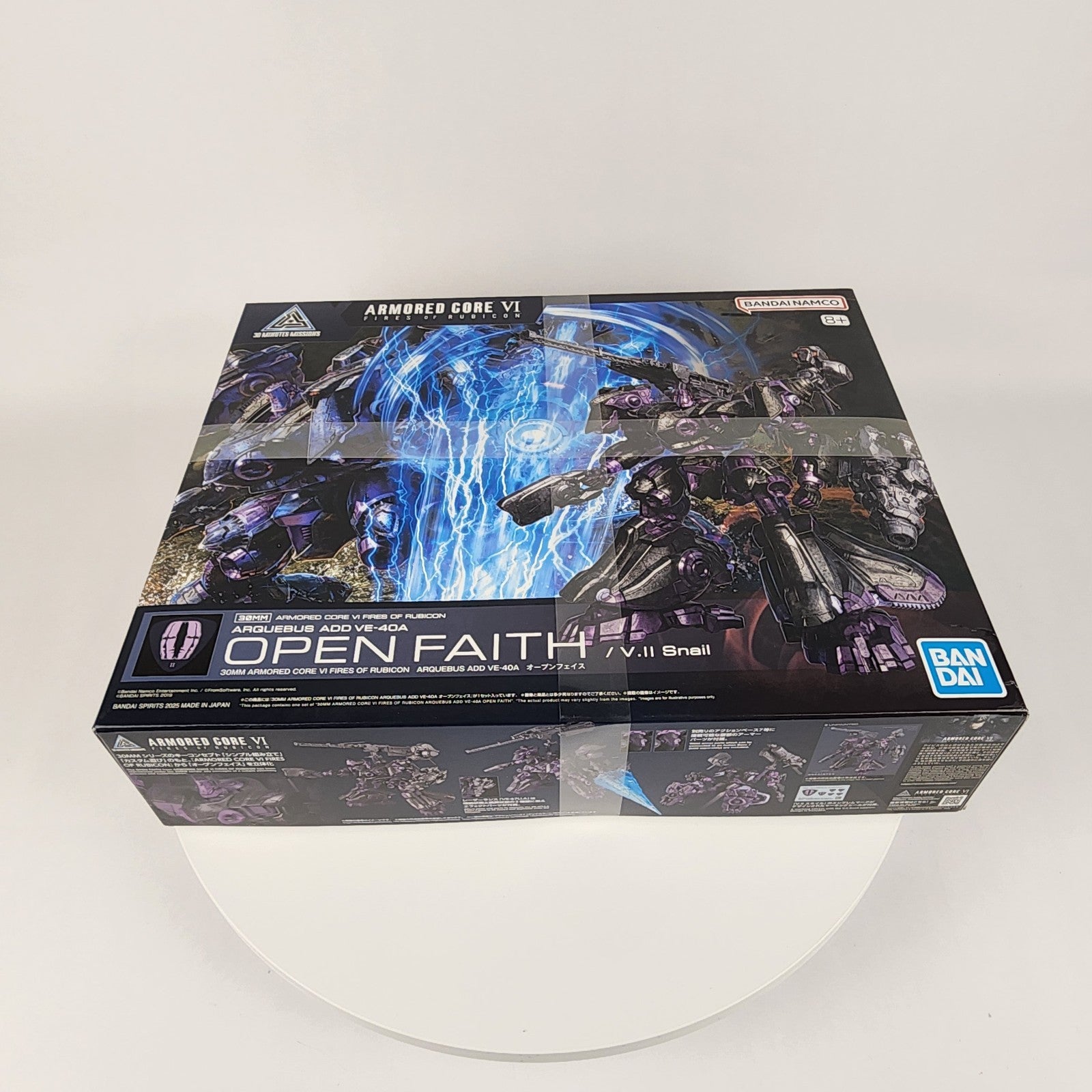 30MM Armored Core VI Open Faith VE-40A V.II Snail Model Kit New