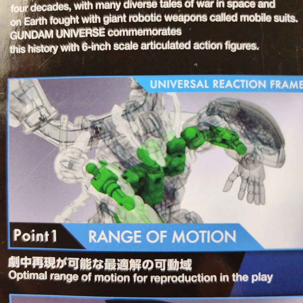 Bandai Gundam Universe Mobile Suit Gundam GQuuuuuX gMS-Ω Action Figure