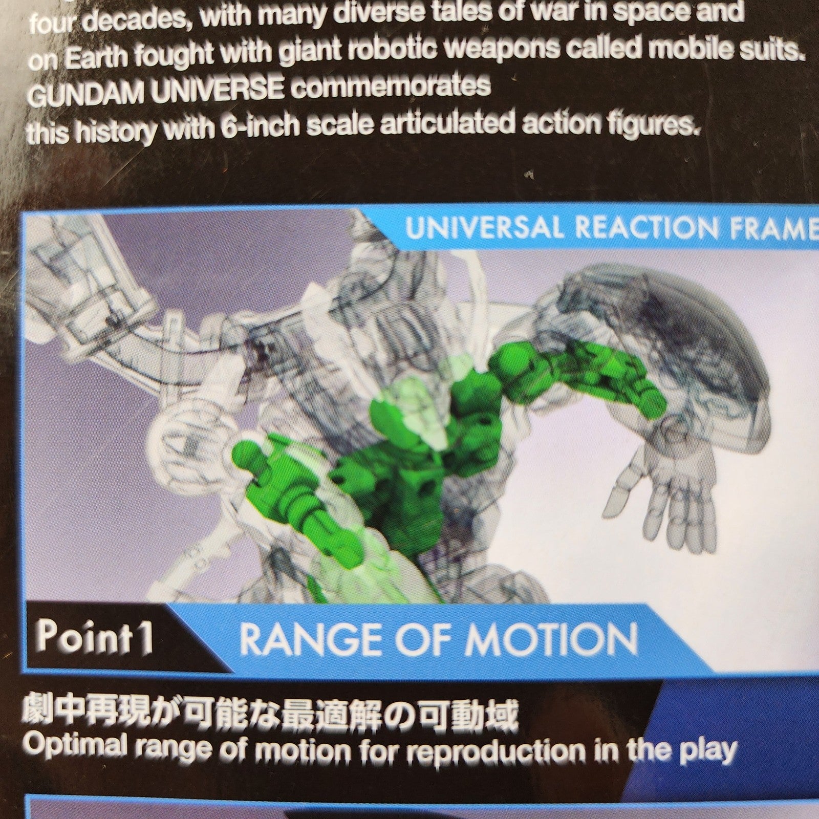 Bandai Gundam Universe Mobile Suit Gundam GQuuuuuX gMS-Ω Action Figure