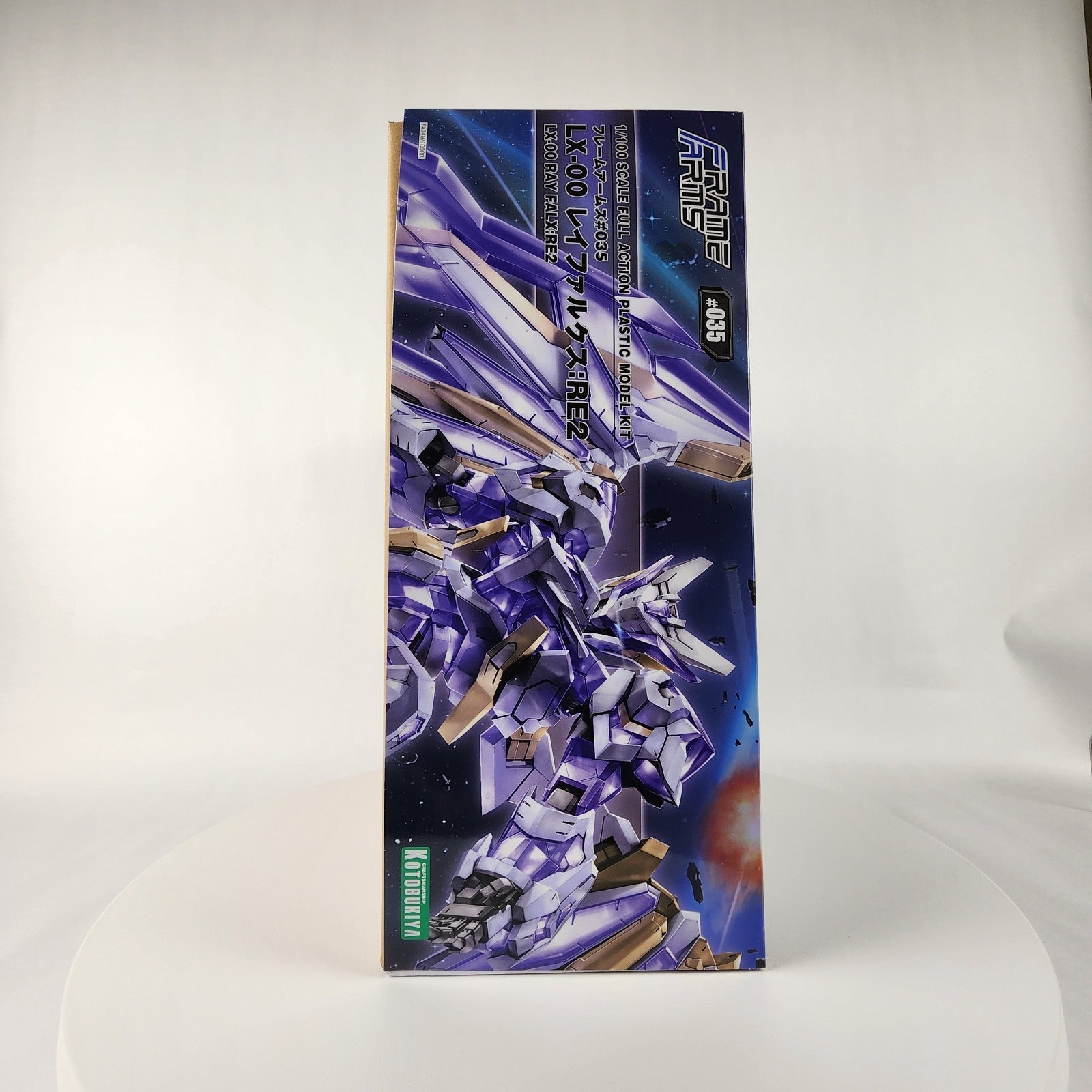 Kotobukiya Frame Arms #035 LX-00 Ray Falx:RE2 1/100 Model Kit Plastic Mecha