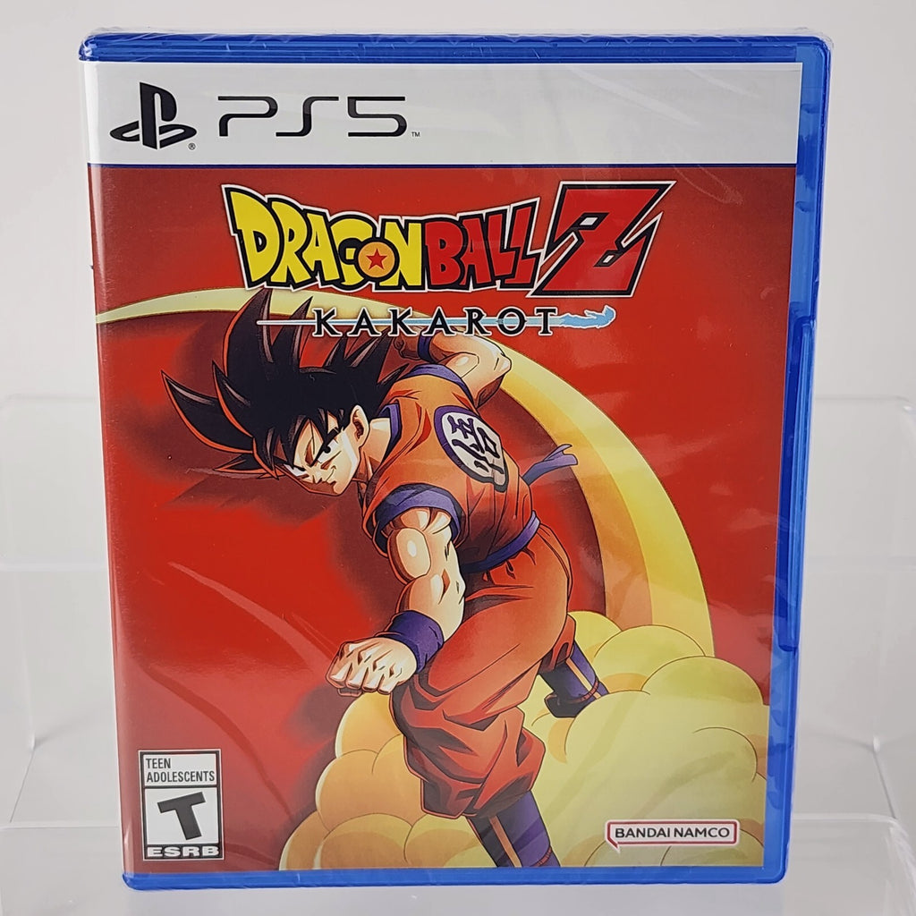 Dragon Ball Z Kakarot PS5 + Super Saiyan 3 Goku Figure Bundle - NEW!