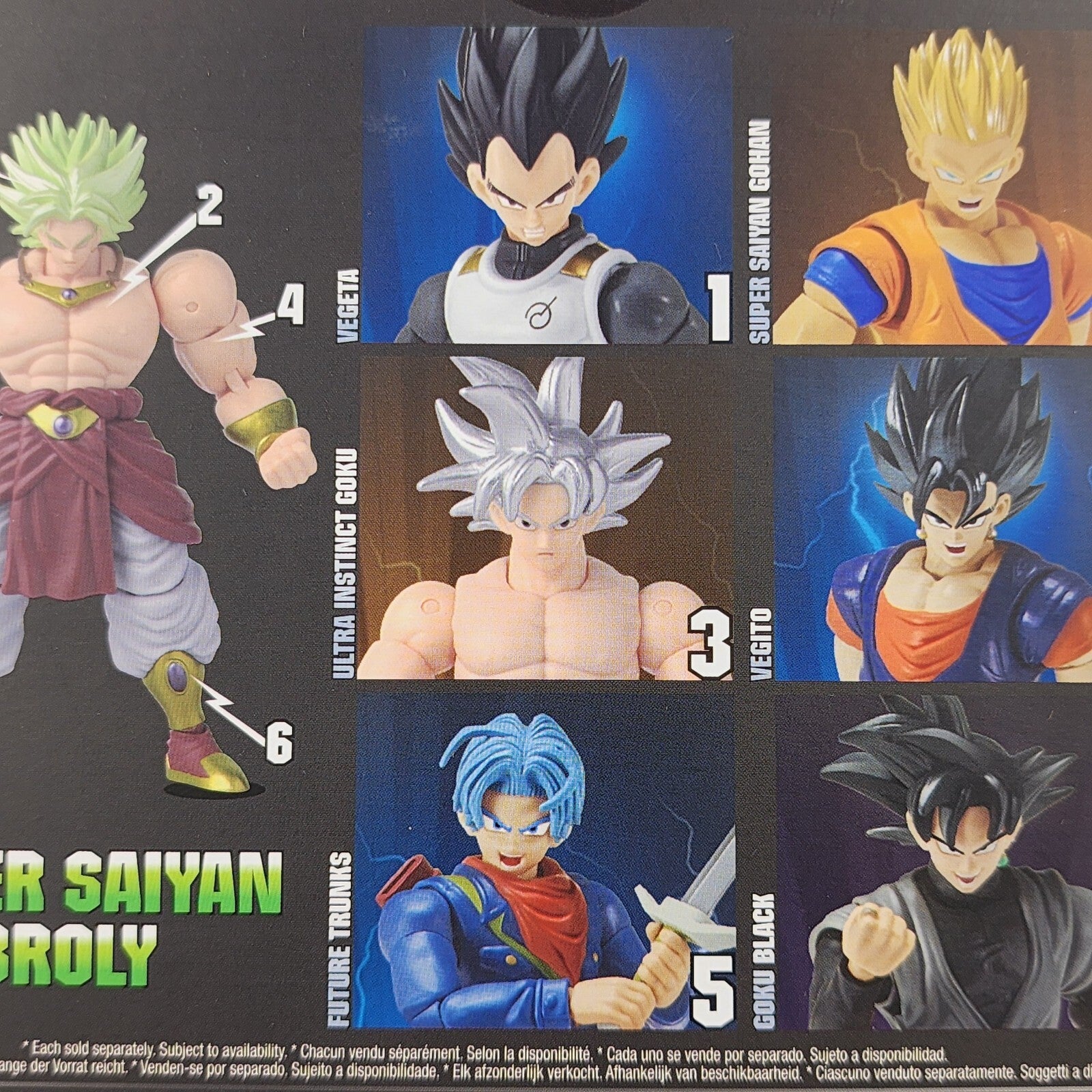 Dragon Ball Super Vegeta 6.5" Figure – Bandai Dragon Stars Series – New Sealed