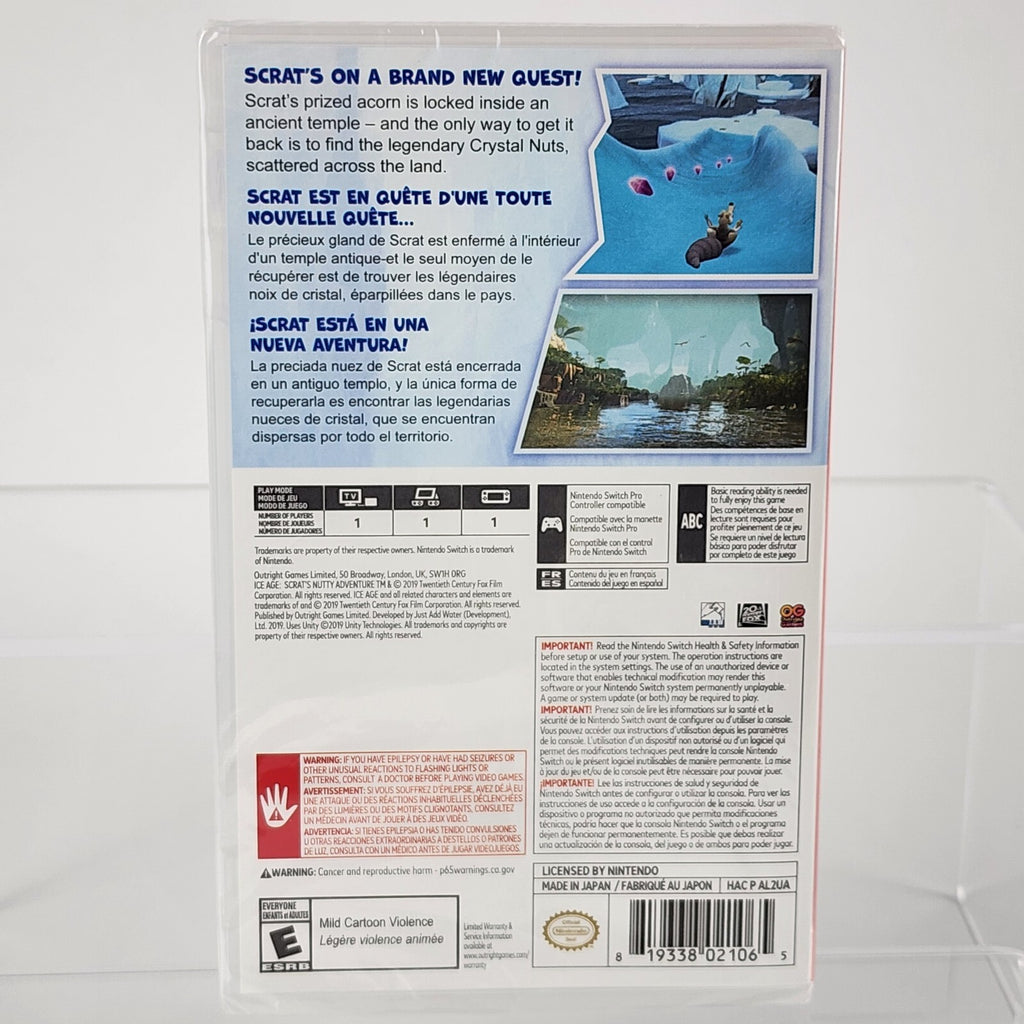 Ice Age: Scrat's Nutty Adventure - Nintendo Switch Game | Brand New Sealed