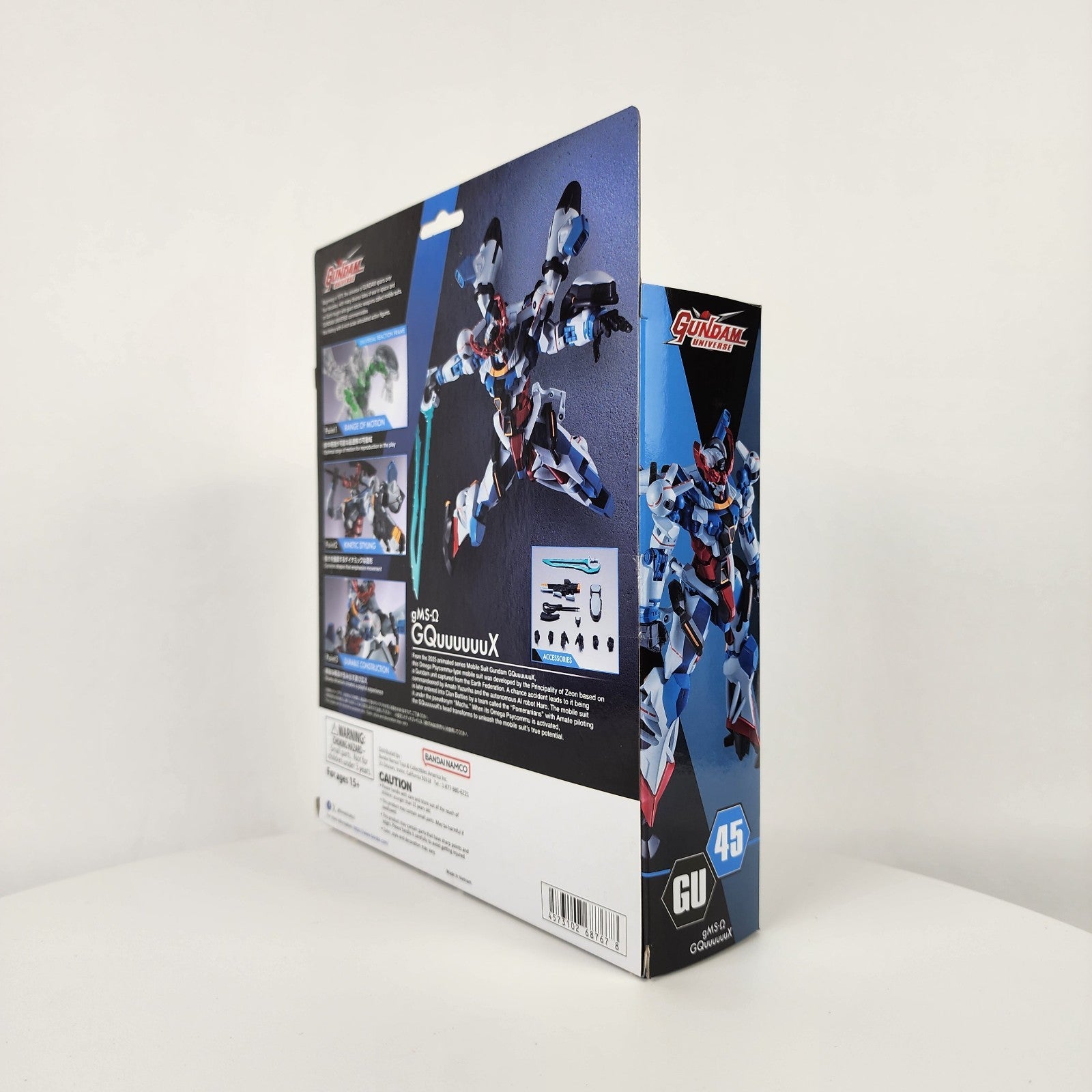 Bandai Gundam Universe GQuuuuuuX gMS-Ω Action Figure New Sealed