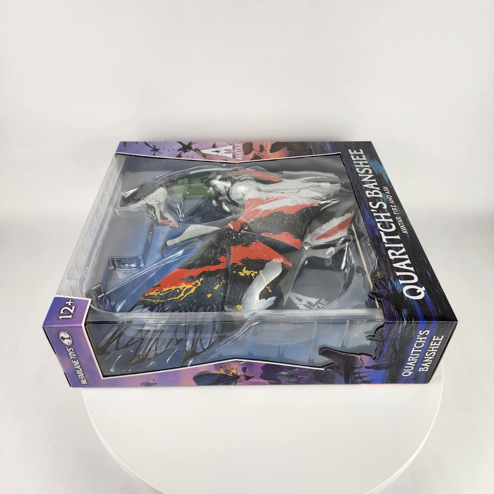 Avatar Fire & Ash Quaritch’s Banshee 7" Creature Figure by McFarlane NIB