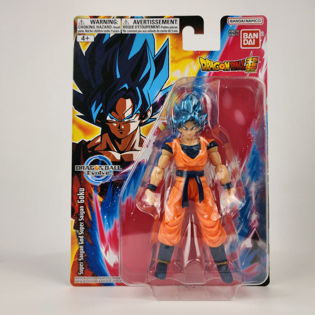 Bandai Dragon Ball Super Evolve 5" Super Saiyan Blue Goku Action Figure