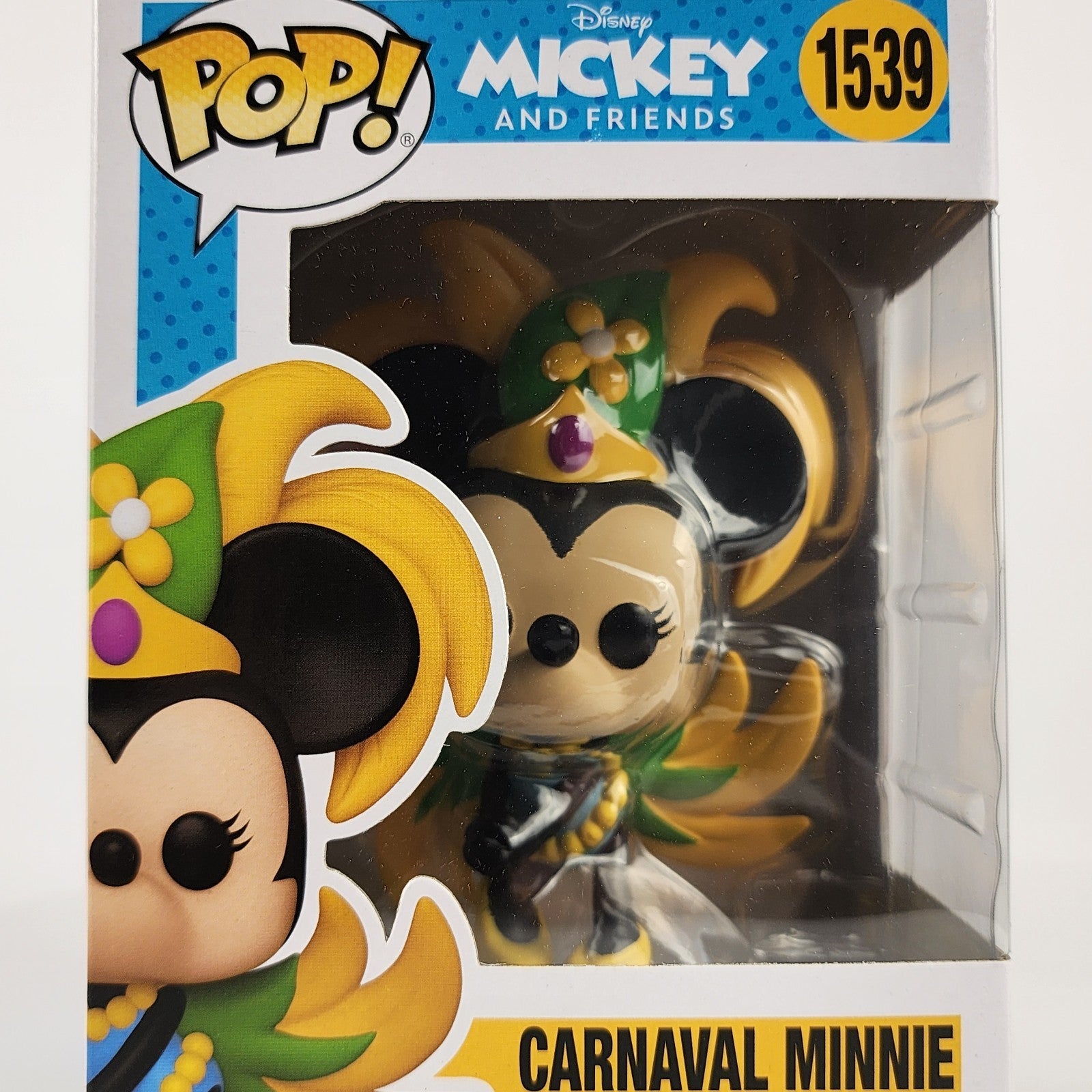 Funko Pop! Disney Mickey & Friends #1539 Carnaval Minnie Vinyl Figure NEW