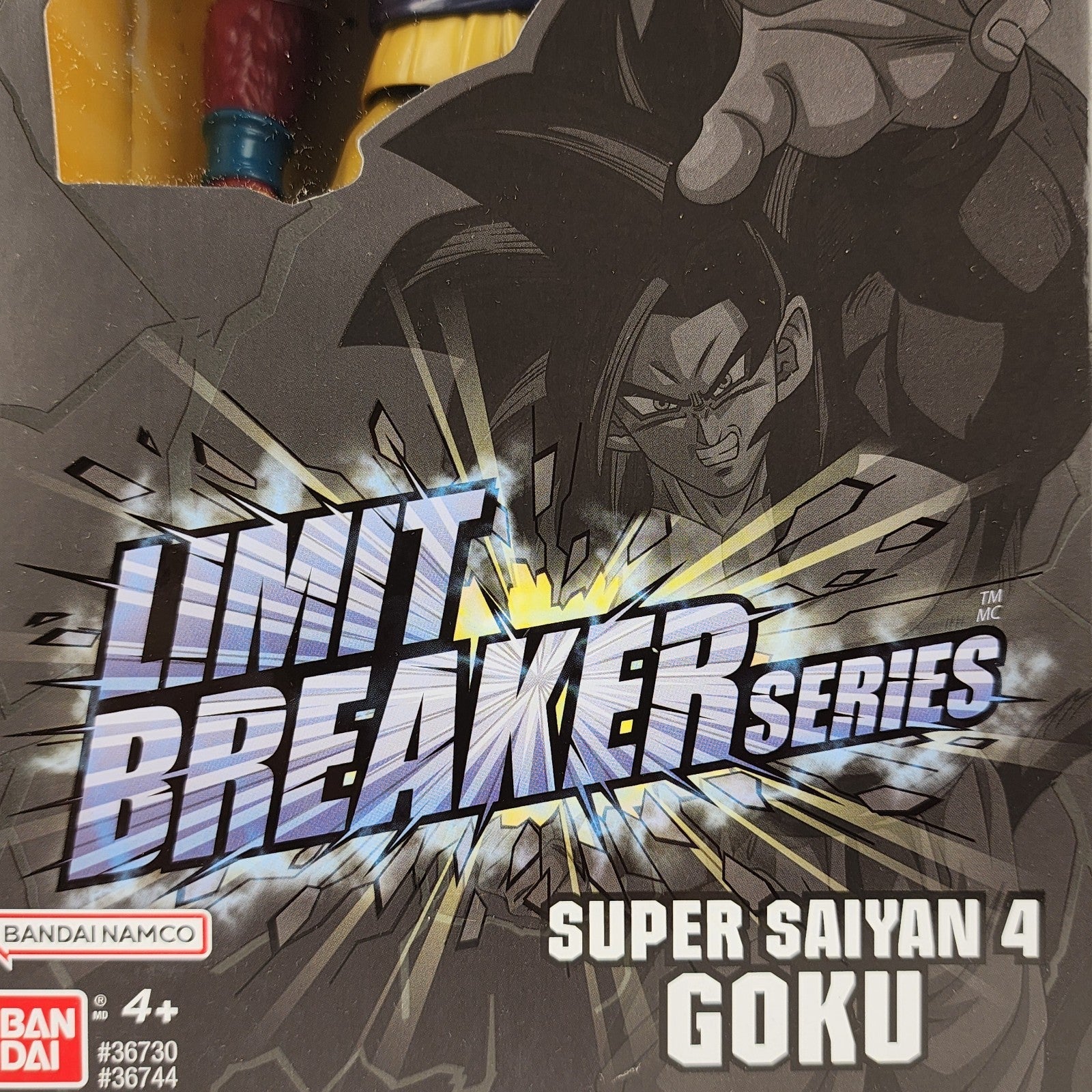 Dragon Ball Super Limit Breaker Goku SSJ4 12" Action Figure | Bandai Anime Toy