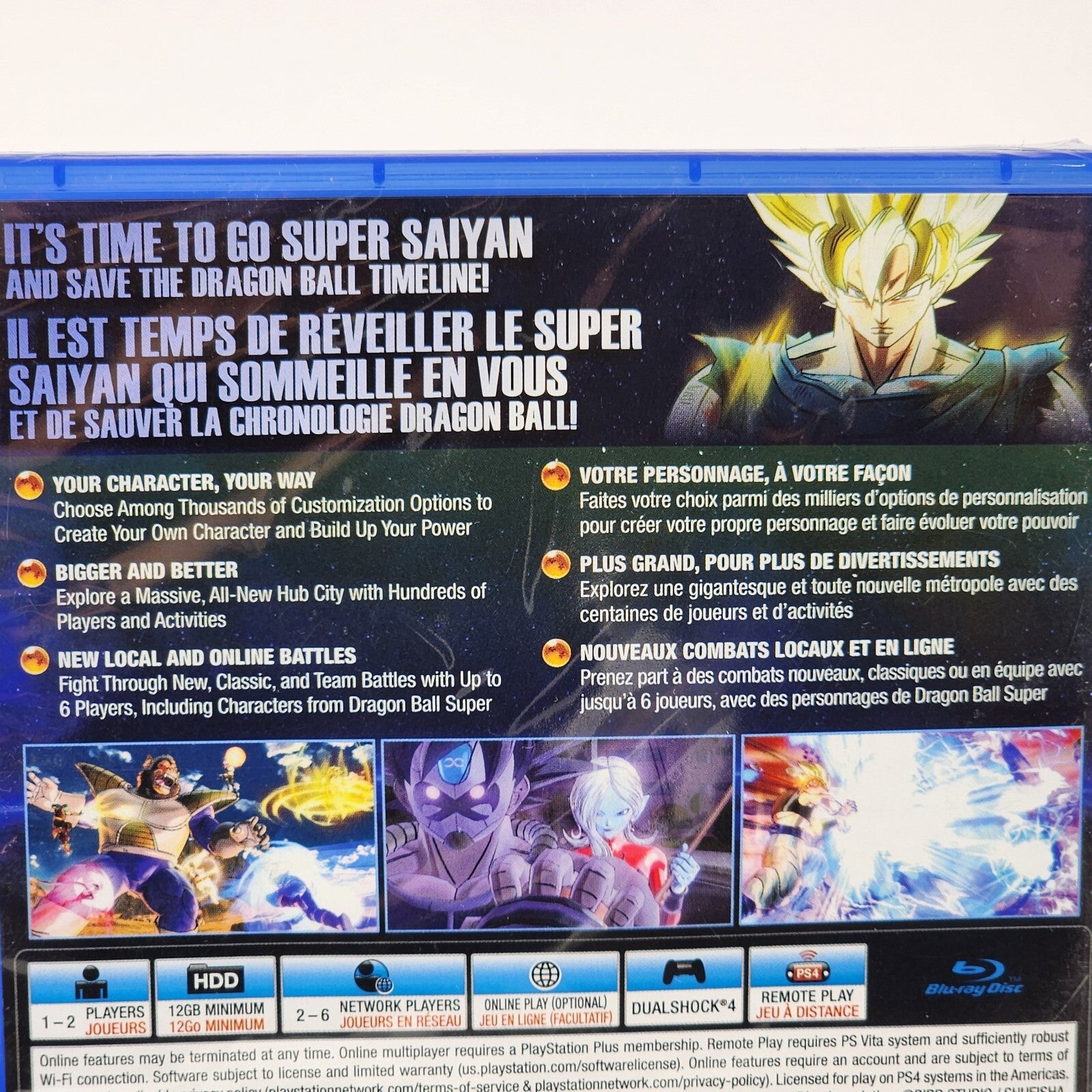 Dragon Ball Xenoverse 2 (PS4) - Brand New & Sealed - Fast Free Shipping!