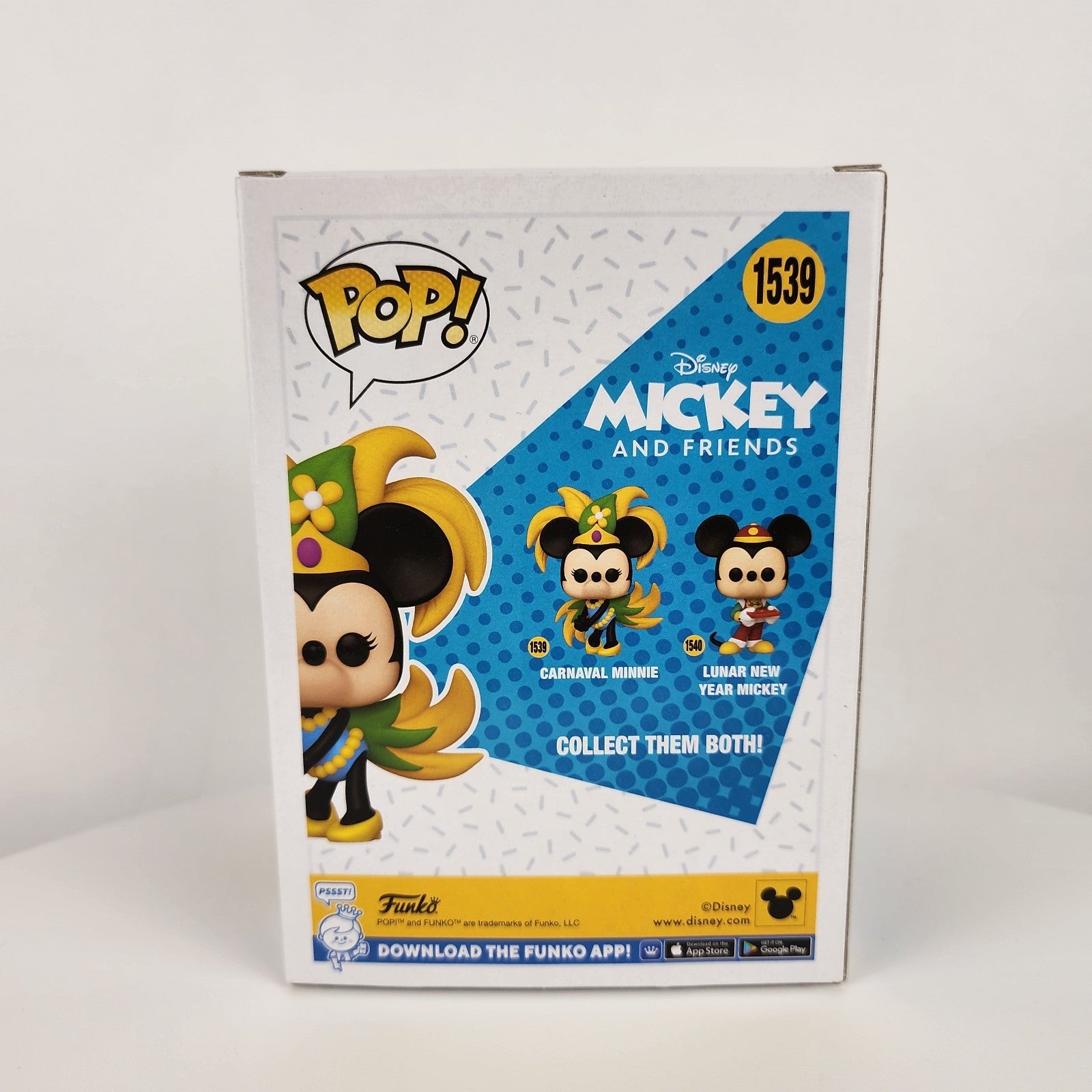 Funko Pop! Disney Mickey & Friends #1539 Carnaval Minnie Vinyl Figure NEW