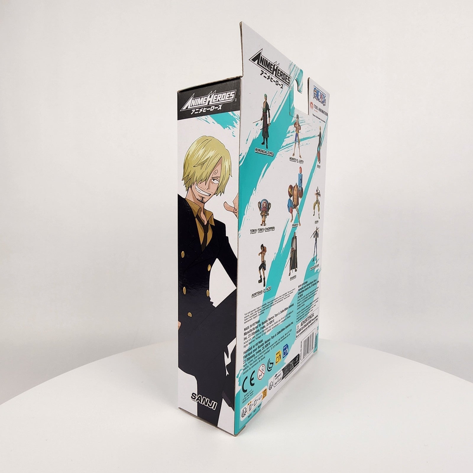 Bandai Anime Heroes One Piece Sanji Action Figure – New Sealed