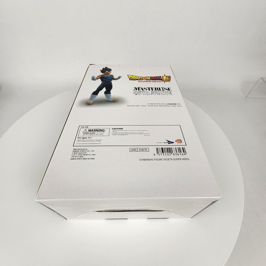 Dragon Ball Super Hero Vegeta Ichibansho Figure Bandai Spirits USA Seller | NEW