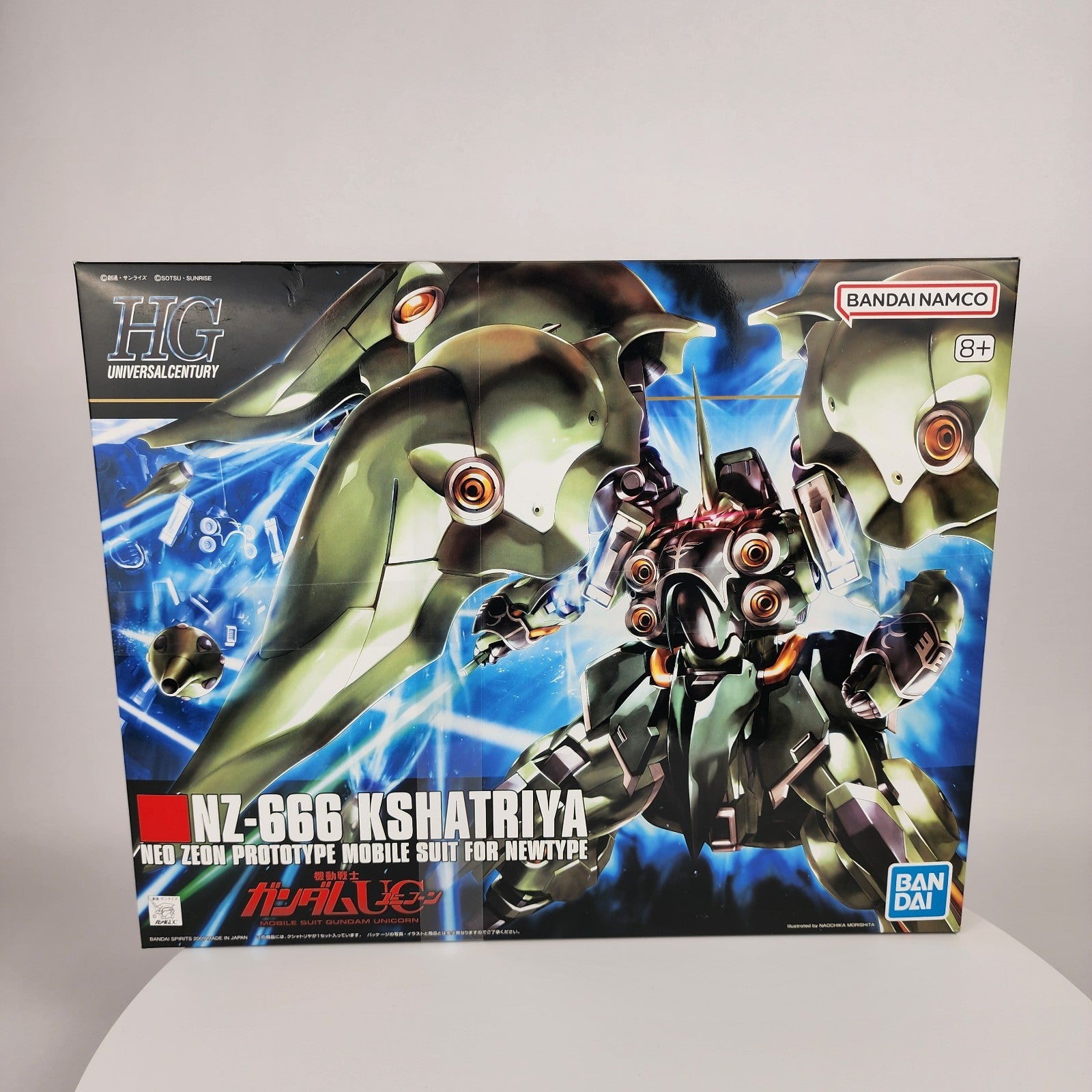 Bandai HGUC NZ-666 Kshatriya Gundam Unicorn Model Kit 1/144 Scale #99 USA