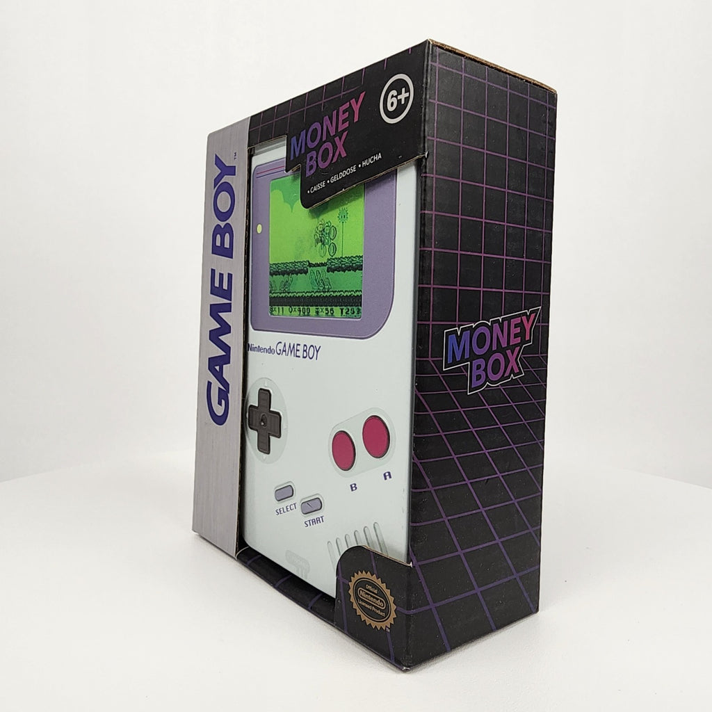 Super Mario Land Game Boy Tin Money Box Coin Bank – Lenticular Screen – Paladone