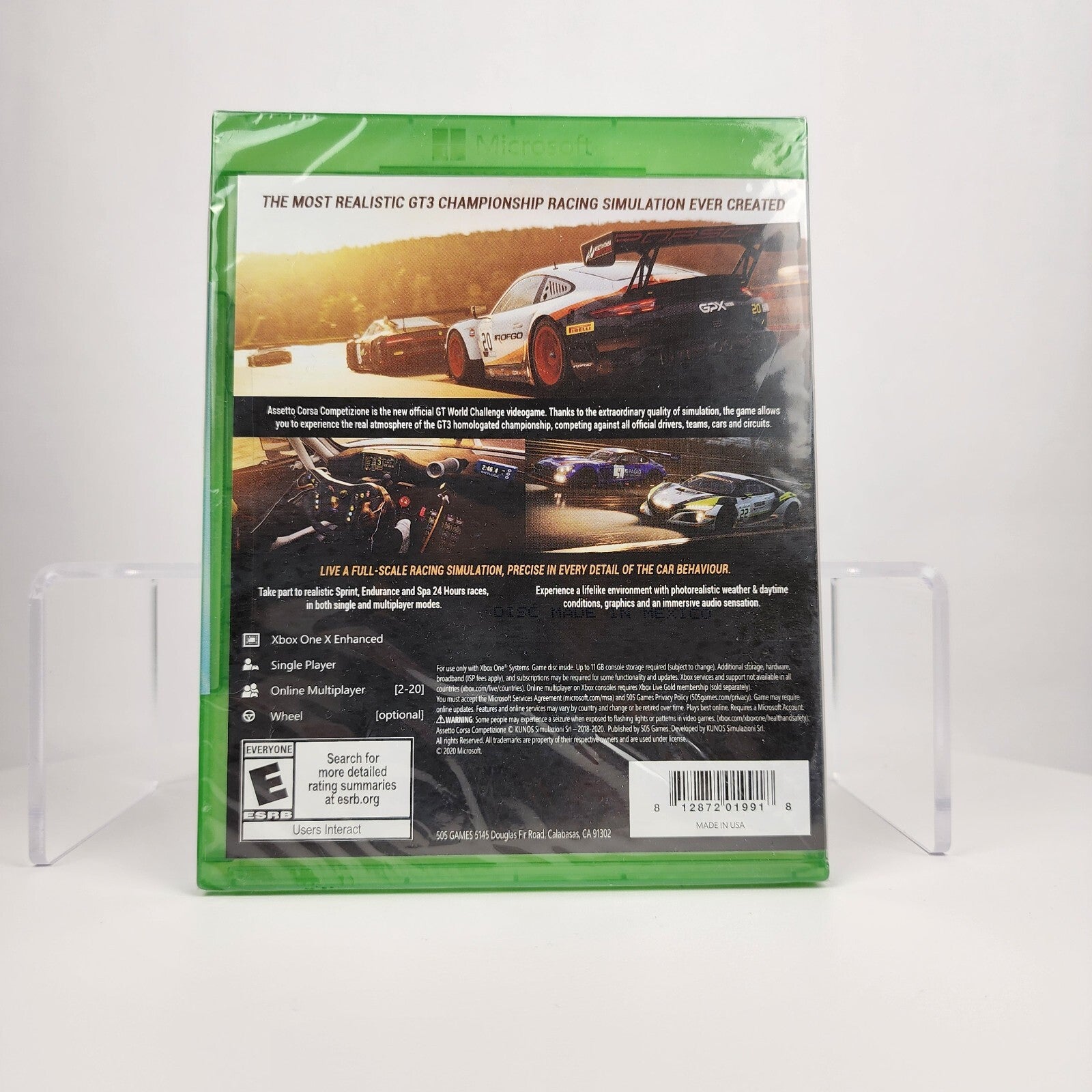 Assetto Corsa Competizione Xbox One | Brand New Sealed | Fast Shipping