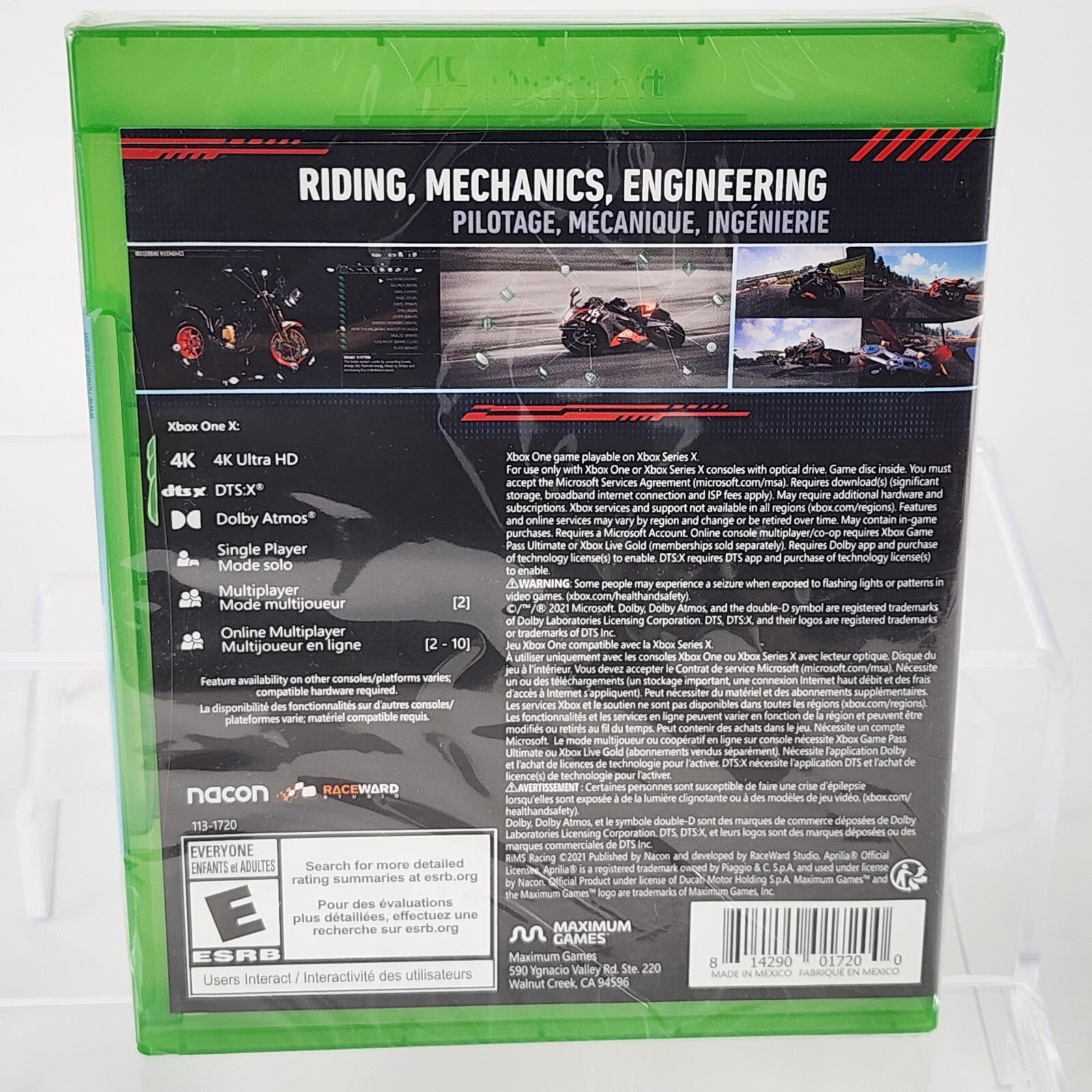 RiMS Racing - Xbox One & Series X | Realistic Motorcycle Sim | New & Sealed