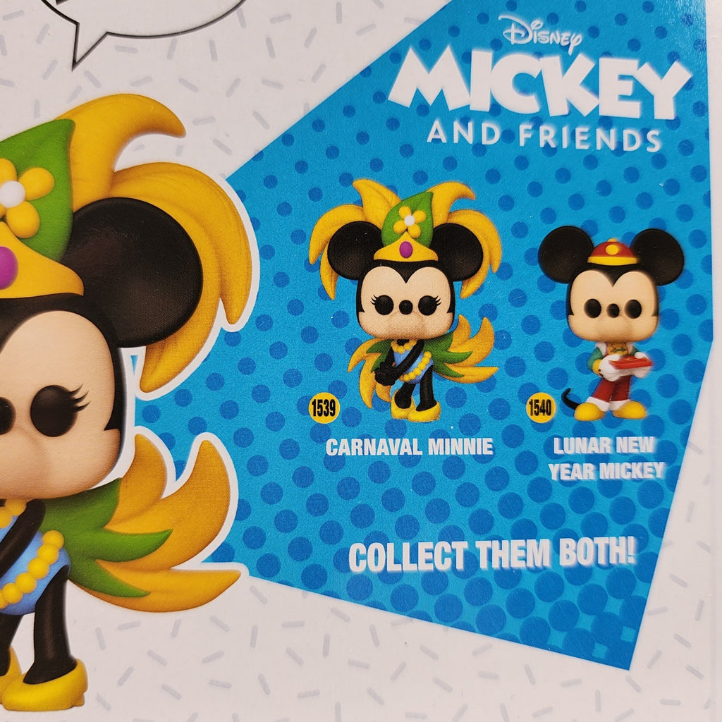 Funko Pop! Disney Mickey & Friends #1539 Carnaval Minnie Vinyl Figure NEW