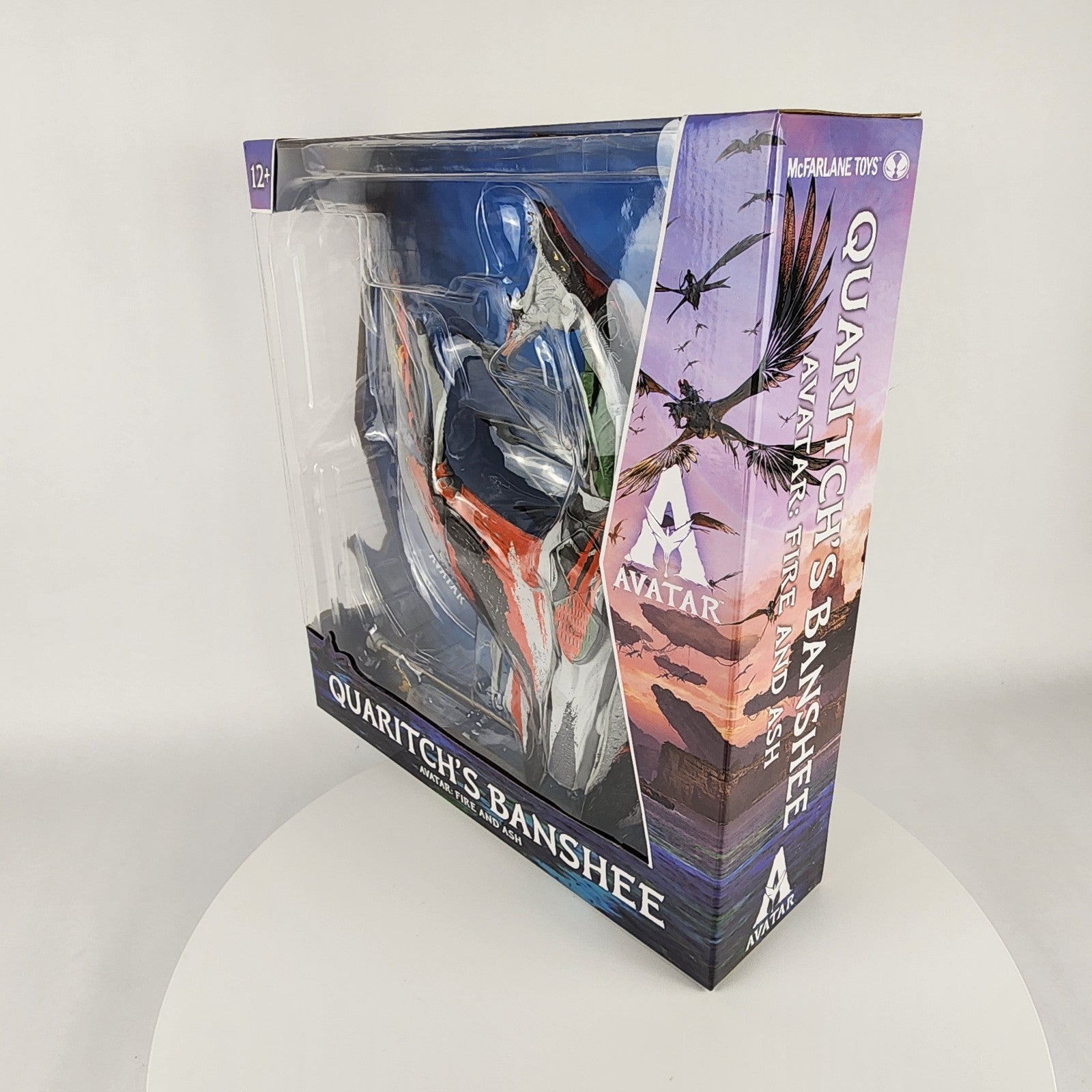 Avatar Fire & Ash Quaritch’s Banshee 7" Creature Figure by McFarlane NIB