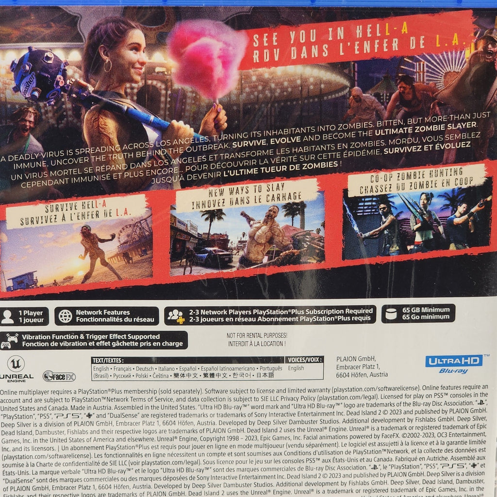 Dead Island 2 PS5 | Brand New Sealed | Fast Free Shipping | Clearance Deal