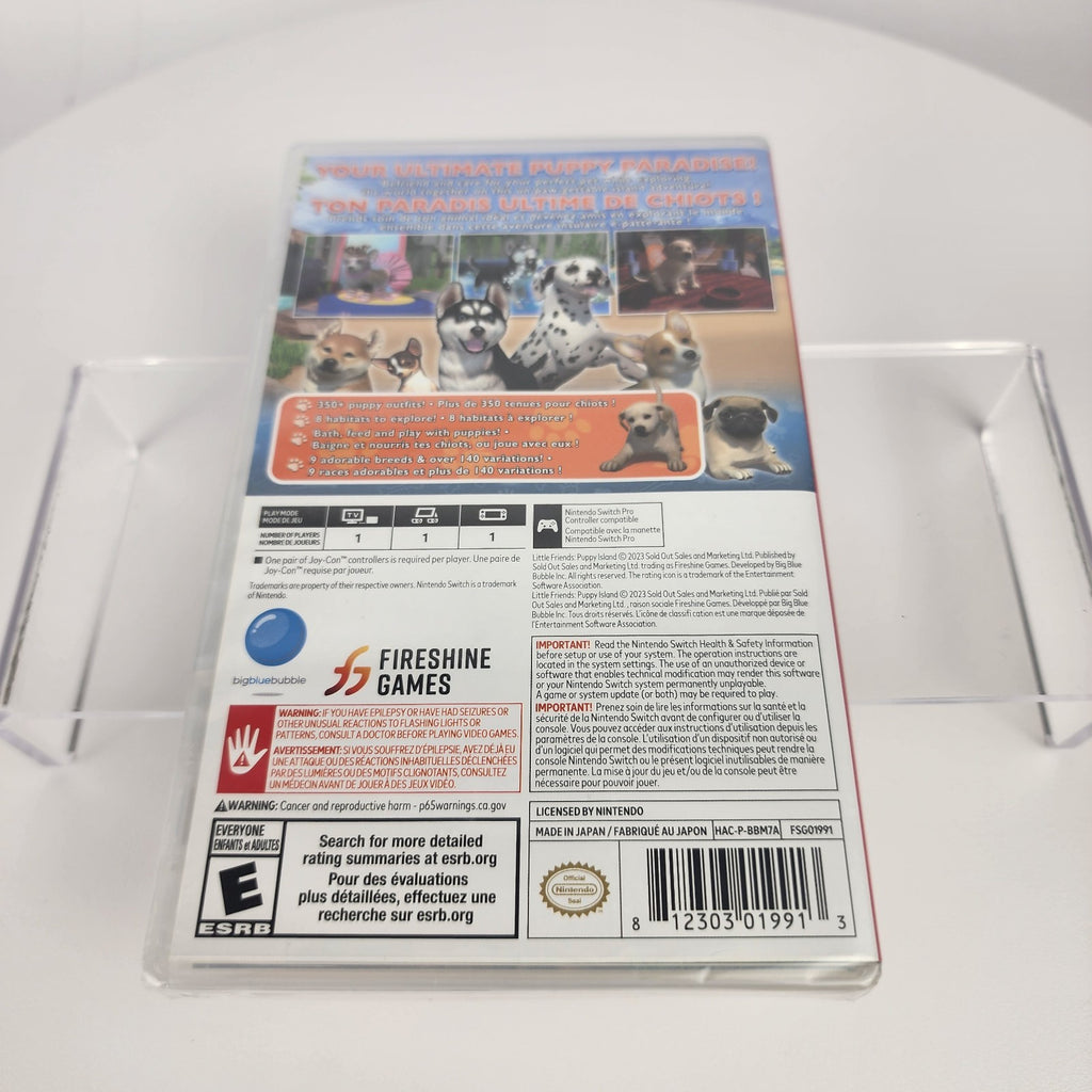 Little Friends: Puppy Island - Nintendo Switch Game | Brand New Sealed