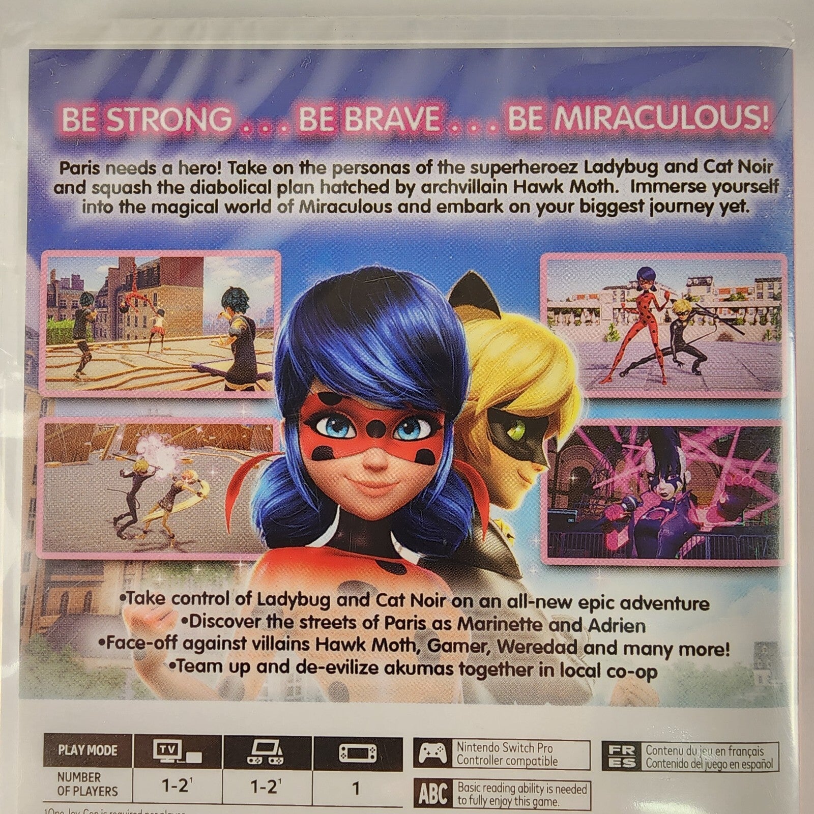 Miraculous: Rise of the Sphinx - Nintendo Switch | New Sealed | Co-Op Adventure